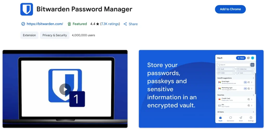 Bitwarden Password Manager