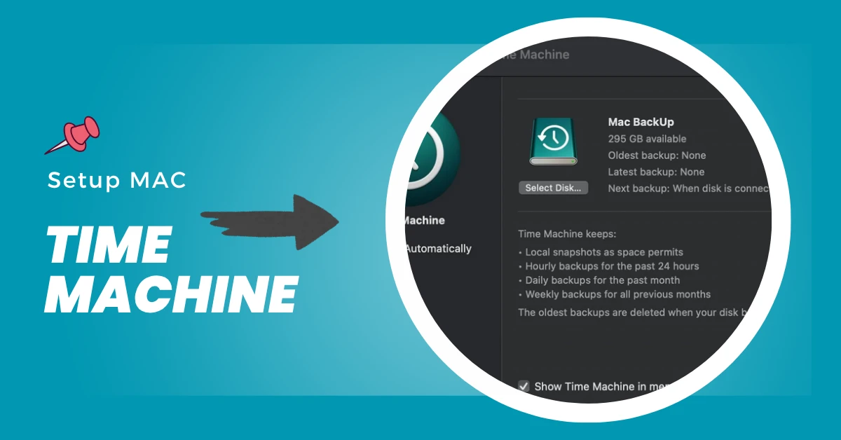Mac Time Machine setup
