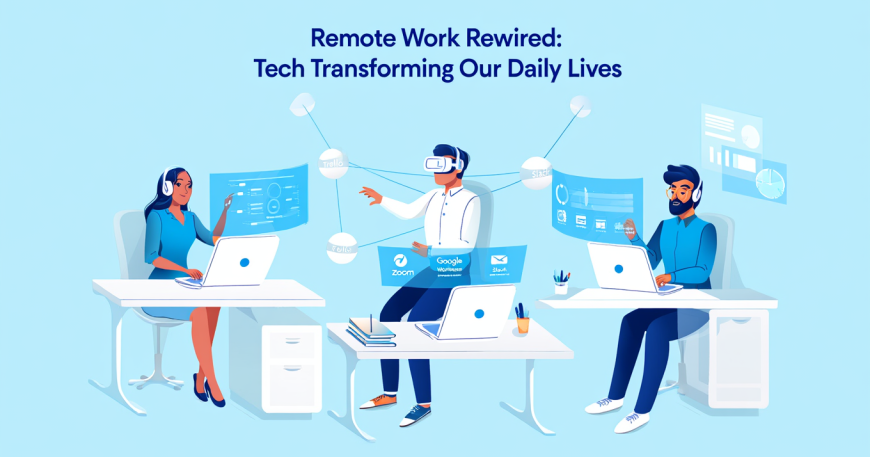 Remote Work Rewired: Tech Transforming Our Daily Lives