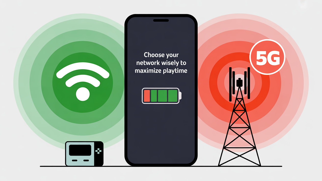 Choose Your Network Wisely to Maximize Playtime