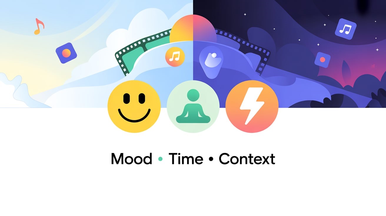 AI that picks movies and playlists based on mood