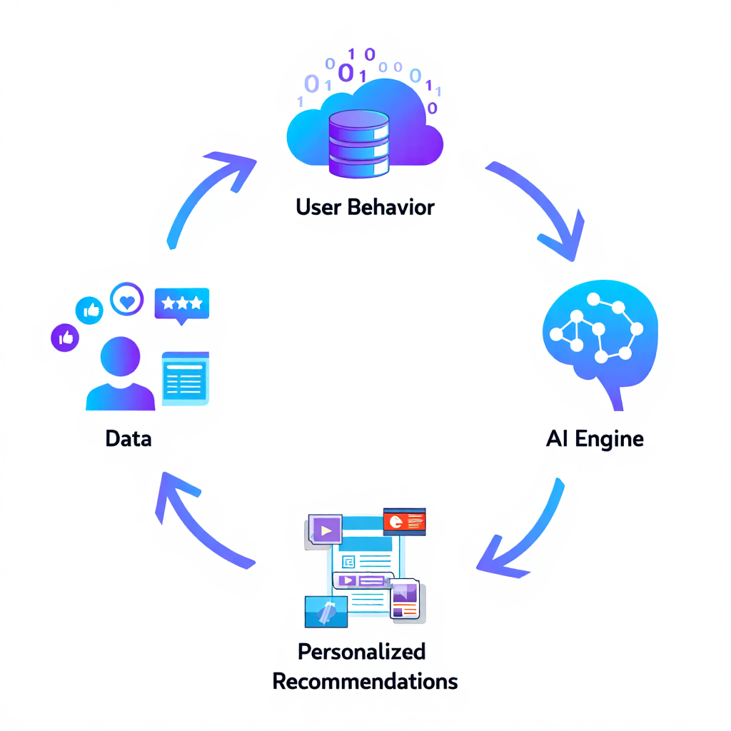How AI recommendation systems analyze user behavior