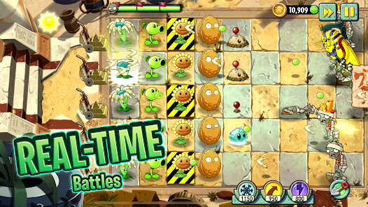 Plants vs Zombies 2 offline mobile game no internet or ads for Android and iOS