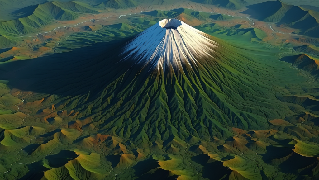 3D terrain exploration in Google Earth